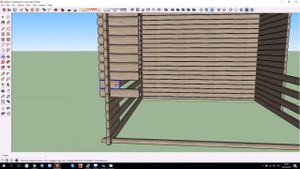 Делаем беседку в SketchUp  Видео 1