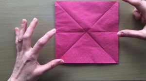 СЕРДЦЕ ИЗ САЛФЕТОК.  ЛЕГКО! heart made of napkins