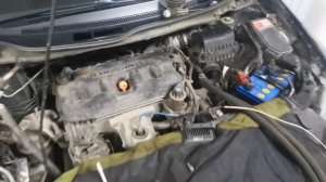 Промывка радиатора печки Honda Civic