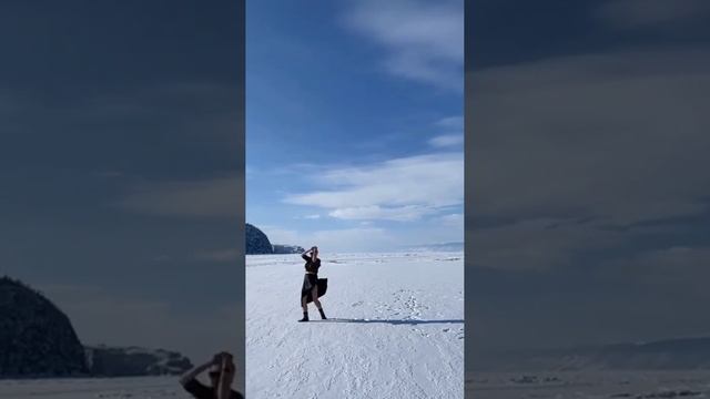 СОЛЬНОЕ ТАНГО НА ЛЬДУ ОЗЕРА "БАЙКАЛ"! Татьяна Утешева, сообщество "Танцуй,Чтобы Жить!"