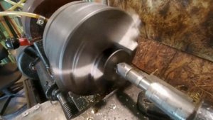 Установка дисковой фрезы на токарный станок тв - 16