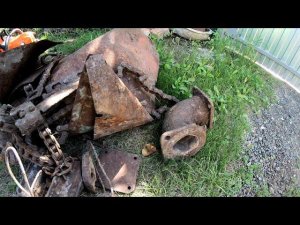 Металлокоп. Колесо в утиль и неожиданная находка. Родившемуся в Ульяновске
