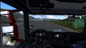 Euro truck simulator 2, De ruta con la peña, Promods, 1,41 opentrack, 1080/60 fps.