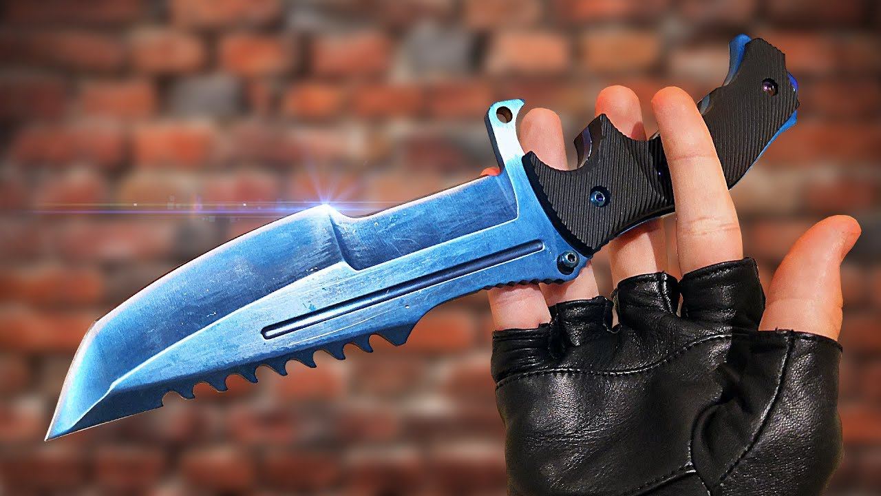 10 Трюков Ножами из CS:GO | Настоящие ножи из CS:GO