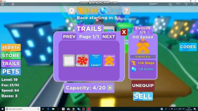 ALL 3 *OP* CODES Roblox Legends Of Speed смотреть онлайн