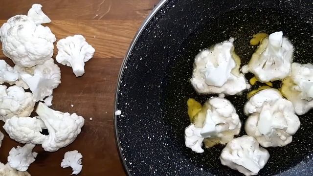 Цветная капуста в кляре по-китайски. Цветная капуста с кешью. Chinese style cauliflower in batter. смотреть онлайн