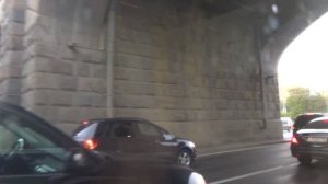 Москва, автобус 902, участок площадь Индиры Ганди - Киевский вокзал