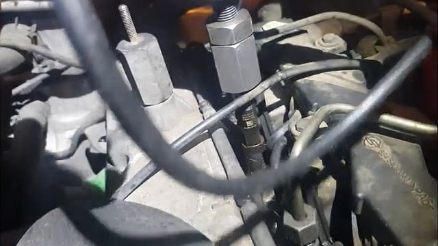 Снимаем закисшую форсунку. SsangYong Kyron 130000км смотреть онлайн