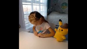 Оригами ПИКАЧУ (надуваем Пикачу)