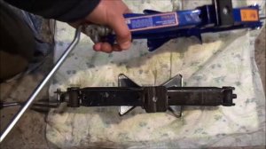 Домкрат KRAFT за 12$.,для ВАЗ .Краткий обзор.