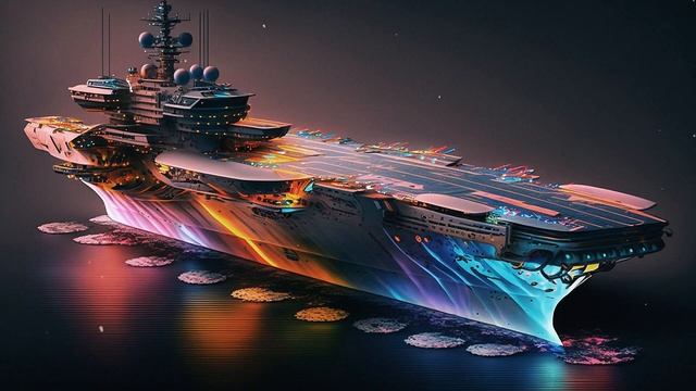 Нейросеть нарисовала Авианосец