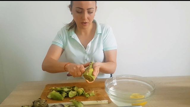 Как чистить артишок смотреть онлайн