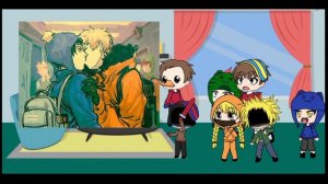 РЕАКЦИЯ ЮЖНОГО ПАРКА НА ШИПЫ ✨🌚🌈south park/южный парк гача лайф/gacha life