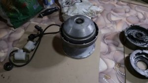 В разборе  на части двигатель РМЗ С- 640 снегоход буран