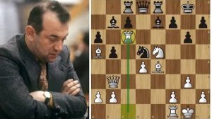 Виктор Корчной ГРОМИТ Хюбнера в Новоиндийской в 23 хода! Шахматы