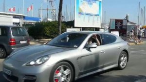 Porsche panamera  S, 4S  and Turbo  in Saint-tropez