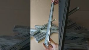 Телескопические шариковые направляющие 500мм для ящиков полного выдвижения