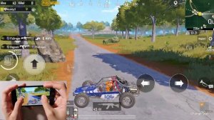 iPhone 7 - PUBG Mobile Handcam 4 Fingers Claw - Gameplay #83