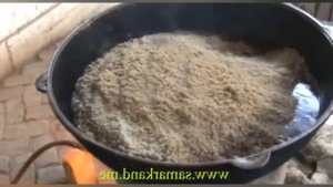 Самаркандский плов от Сиродж ака МАСТЕР КЛАСС специально для Samarkand.me