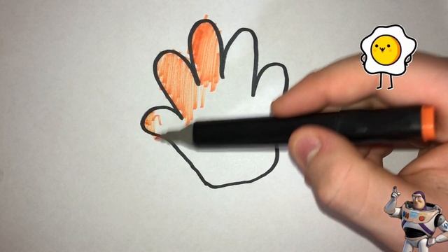 Рисование руки для детей Hand drawing for children Bolalar uchun qo‘l rasmini chizish смотреть онлайн