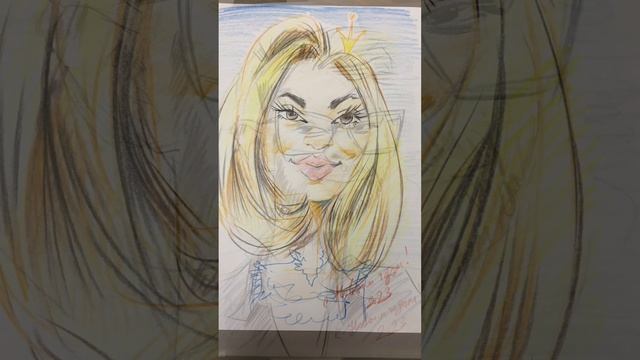 Художник-шаржист на корпоратив смотреть онлайн