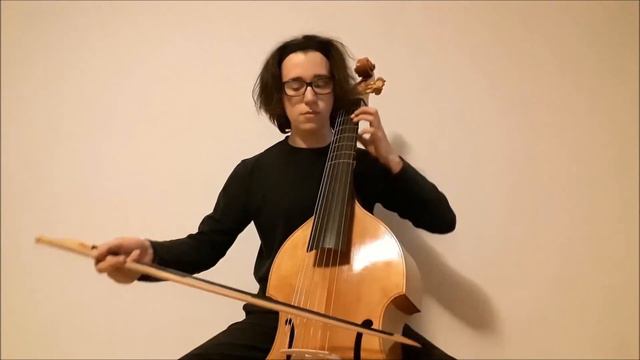 Sainte Colombe - Prelude in D minor on Viola Da Gamba, French Baroque Viol Music, Filippo Lion смотреть онлайн
