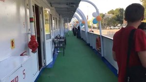 Прощальная прогулка на теплоходе "Василий Чапаев" 1 сентября 2019г.