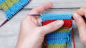 How to change colors in knitting - 10 easy methods [mid row or at the beginning]