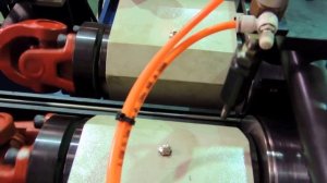 Автоматическая подача прутка в резьбонакатной станок JDY-50