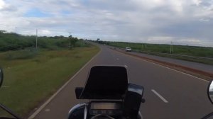 Riding towards Hambantota - Honda XR250 Baja