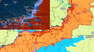 Карта боевых действий на Украине и в России. План ВСУ по форсированию Днепра
