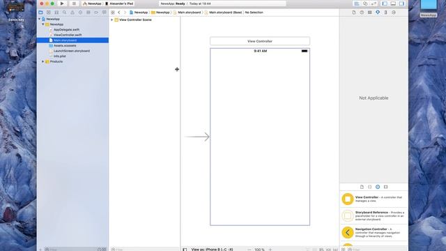 2 - Создаем проект, iOS-приложение на Swift в Xcode смотреть онлайн