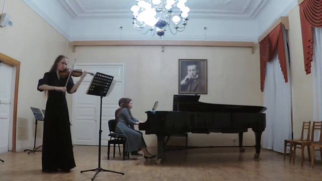 Brahms Violin sonata op.78 №1 in G major, part 1, Брамс Соната для скрипки и фортепиано №1, часть смотреть онлайн