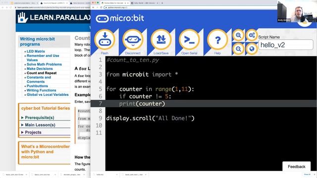 cyber:bot with Python and micro:bit Educators Workshop 1 of 3 (April 4, 2022) смотреть онлайн