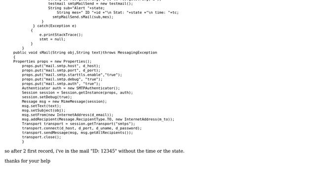 DevOps & SysAdmins: Problem with sending the full email body by smtp with javamail смотреть онлайн
