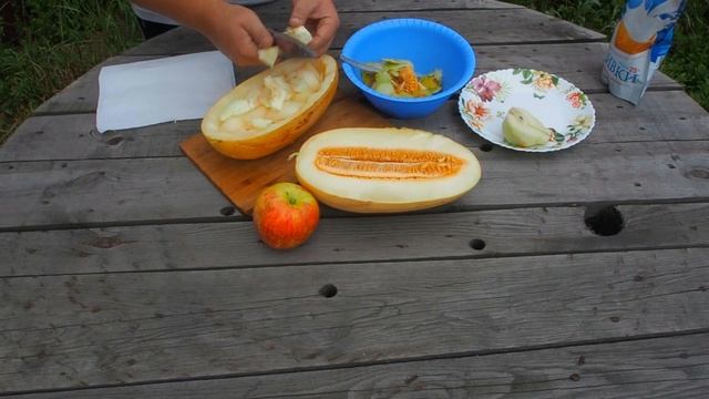 Дыня с сухими сливками вкусно и просто смотреть онлайн