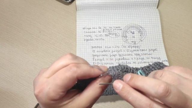 Вяжем платье из хлопка нарцисс, с пайетками