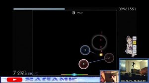 osu! 6.24* choking the easy stuff | Anemone - DUSTCELL