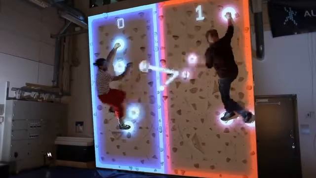 Climball игра для интерактивной стены смотреть онлайн