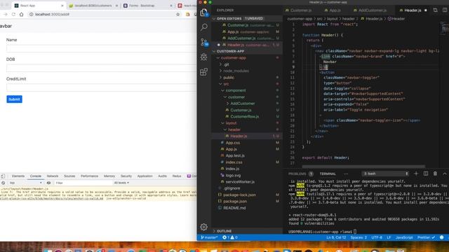 React Axios Post & Functional Component (React & Spring Boot Part 10) смотреть онлайн