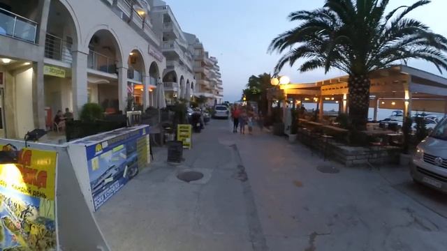 Черногория, Рафаиловичи, набережная, июль 2019 смотреть онлайн