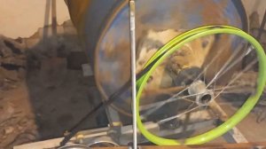 бюджетная бетономешалка своими руками из хлама "доработка". Часть 2