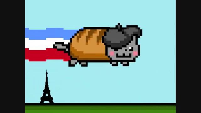 French Nyan Cat смотреть онлайн