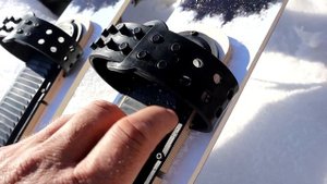 Лыжи маяк деревопластик с самодельным камусом. Отзыв охотника после 30км. пробега.