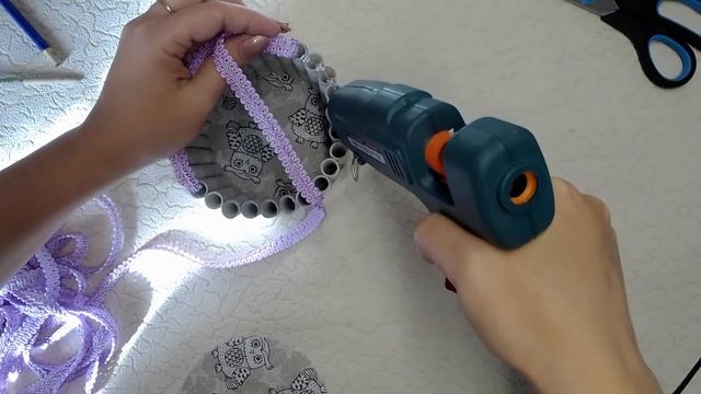 Красивая шкатулка из старых дисков. смотреть онлайн