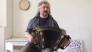 Цыганочка по Георгию Степанову на петербургской гармонике немецкого строя (петроградке)