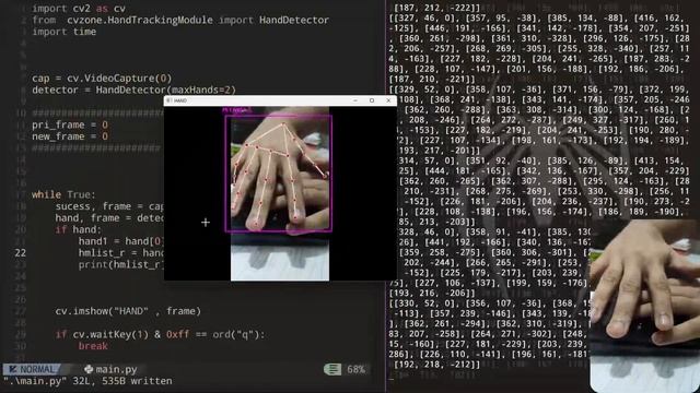 ASMR Programming - Hnad Tracking Using OpenCV | Python - No Talking [ vim editor ] смотреть онлайн