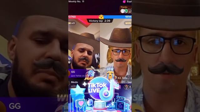 Mirza Hatic vs Kristijan Golubovic TikTok