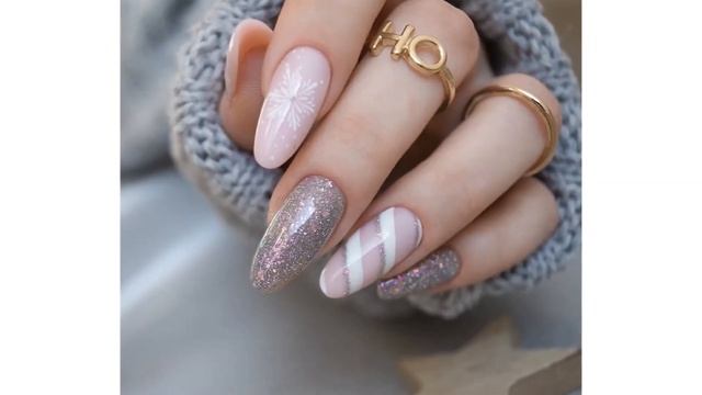 Подборка зимних идей маникюра | Идеи Дизайна Ногтей  | A selection of winter manicure ideas