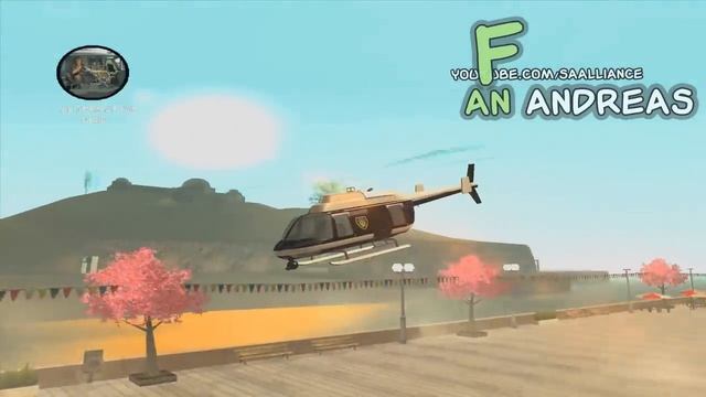 GTA SAN ANDREAS — HELICOPTER смотреть онлайн